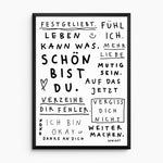 Lade das Bild in den Galerie-Viewer, POSTER A4 | SPRÜCHE
