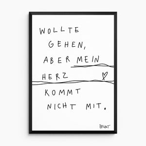 POSTER A4 | HERZ