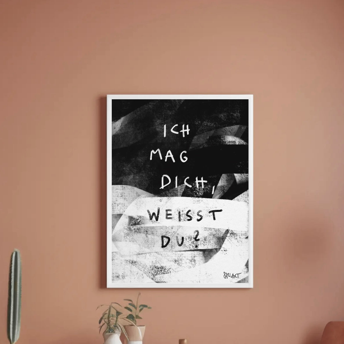 POSTER A4 | ICH MAG DICH