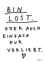 Lade das Bild in den Galerie-Viewer, POSTER A4 | LOST .
