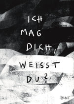 Lade das Bild in den Galerie-Viewer, POSTER A4 | ICH MAG DICH
